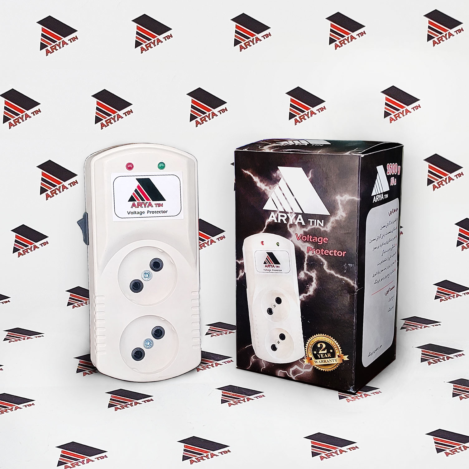 محافظ برق پکیج (دو پریز)